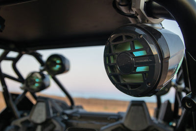 Roswell OFFROAD Firefly 6.5" Cage Speaker Package w/ RGB Remote