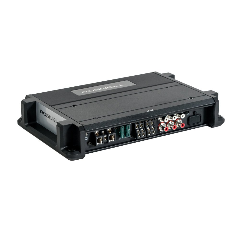 Roswell Marine Audio Class-D Marine Bridgeable 4-Channel Amplifier