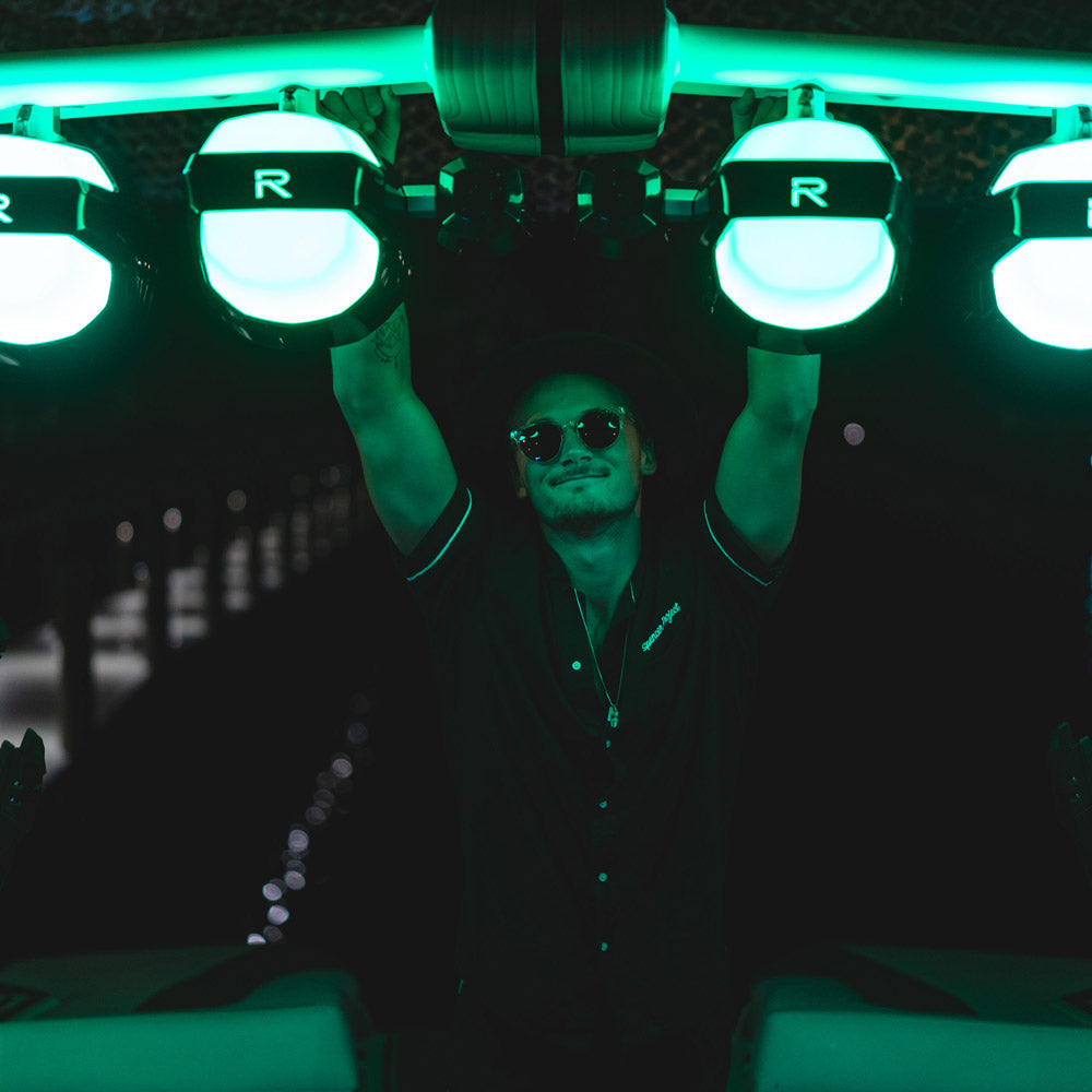 Roswell Marine Audio R1 Pro Boat Tower Speaker on Nautique G23 with Cory Teunissen