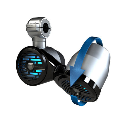 Roswell Marine R1 6.5 inch by 6.5 inch Vamp Spin Boat Tower Speakers