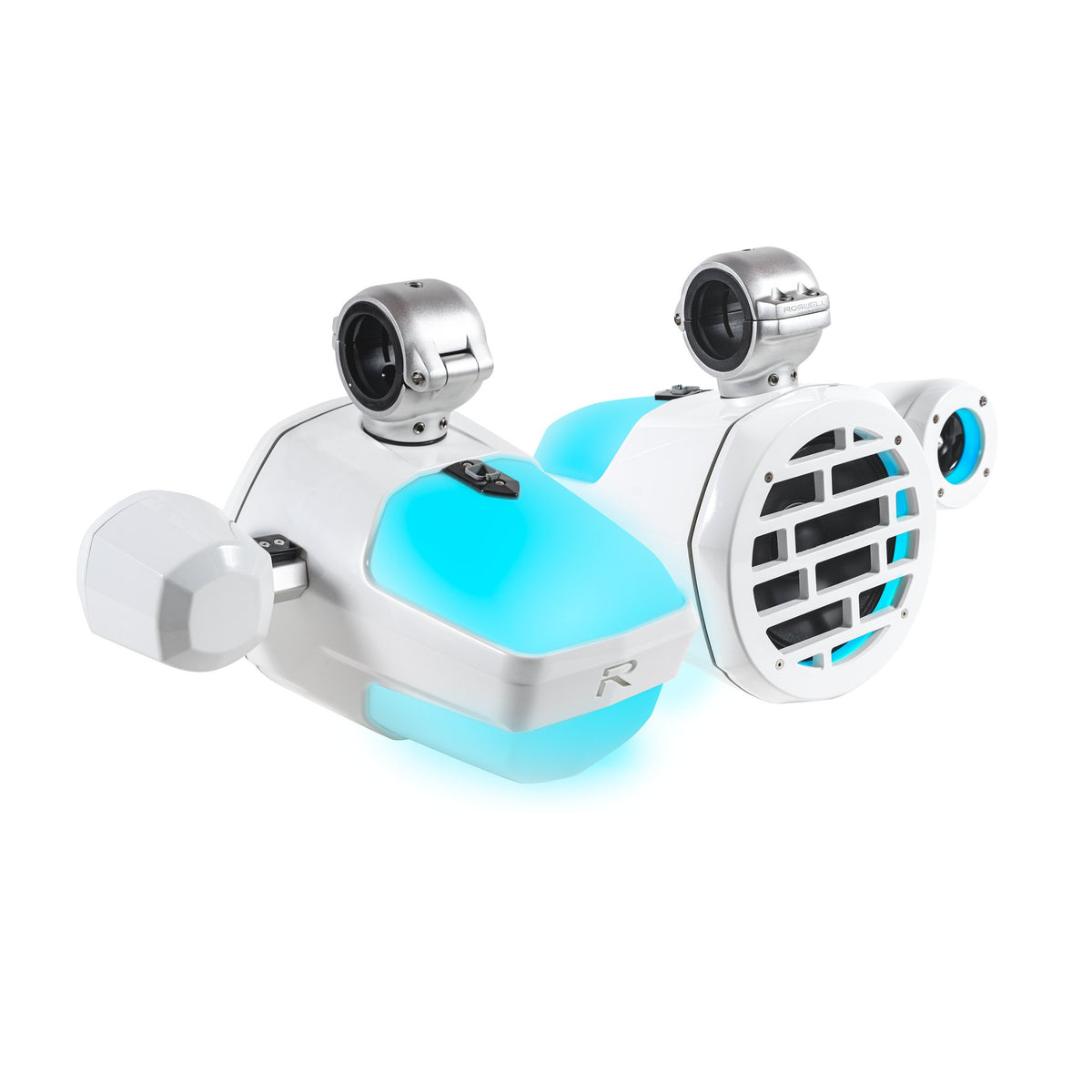 Roswell Marine Audio R1 Pro Tower Speakers White Grill