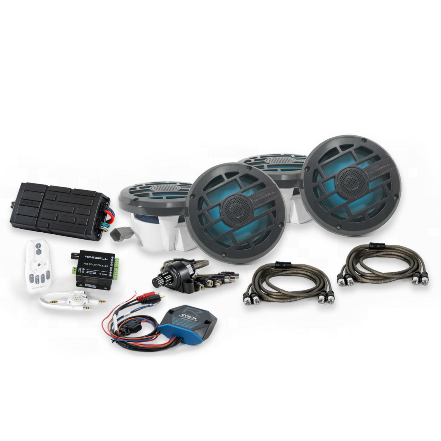 Roswell OFFROAD 6.5" Audio Package w/RGB Remote