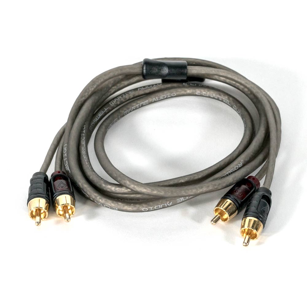 Roswell Marine 2 Meter 2 Channel RCA Cable