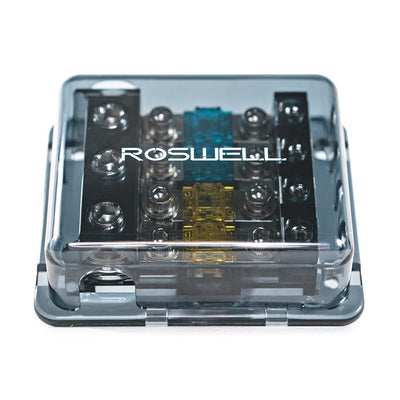 Roswell Marine Audio distribution block 1 in 4 out fused